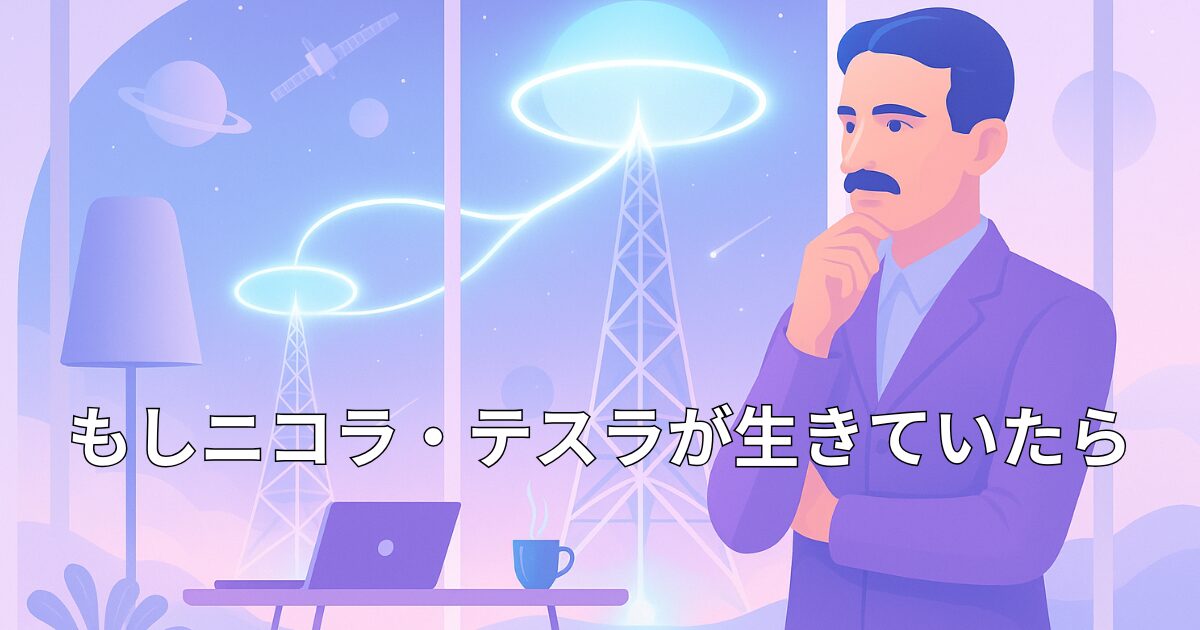 もしニコラ・テスラが生きていたら――天才発明家が見る2025年の世界
