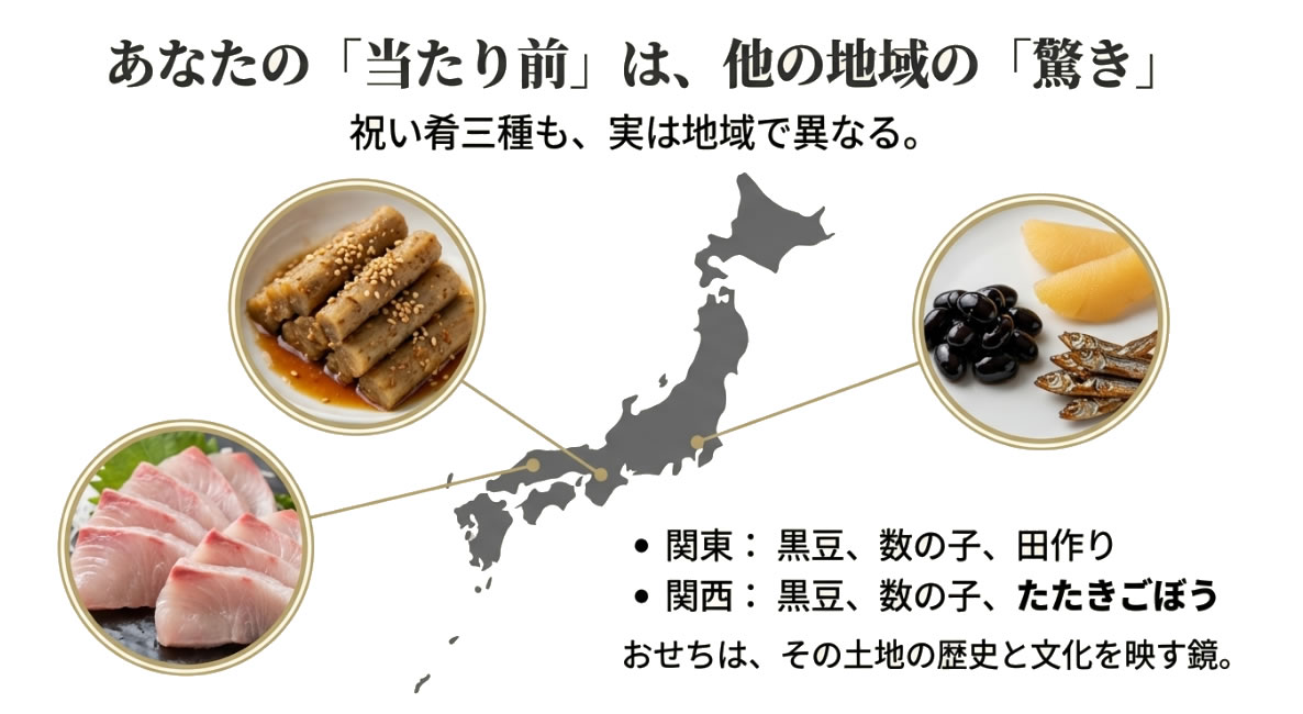 地域による違いも楽しみの一つ