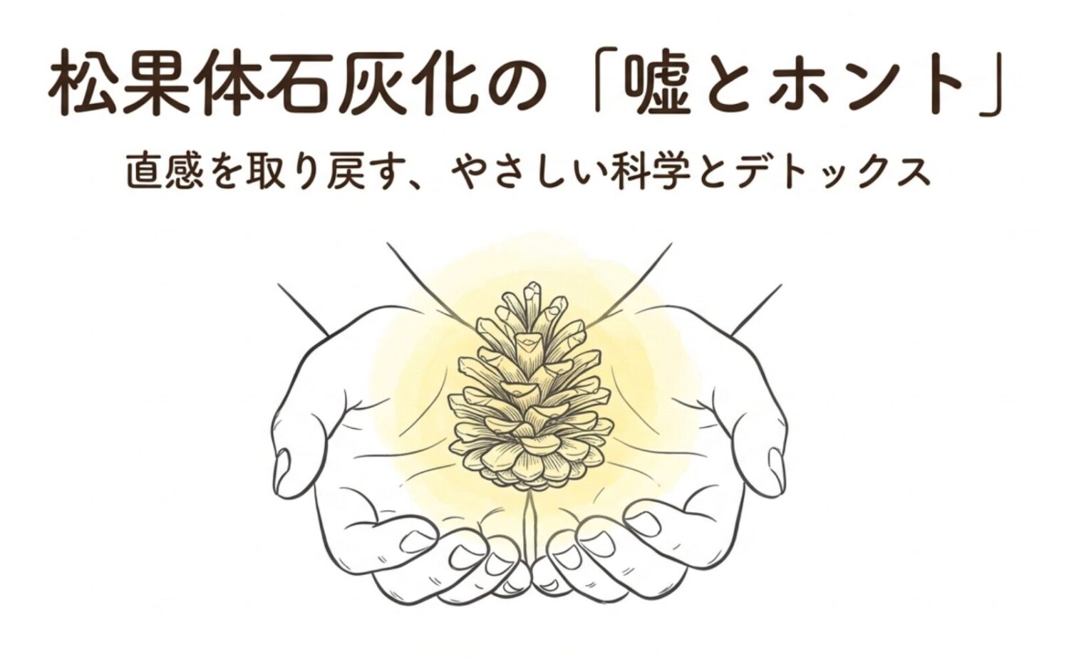 松果体石灰化の「嘘とホント」を徹底解剖｜直感を取り戻すための科学的アプローチとデトックス法