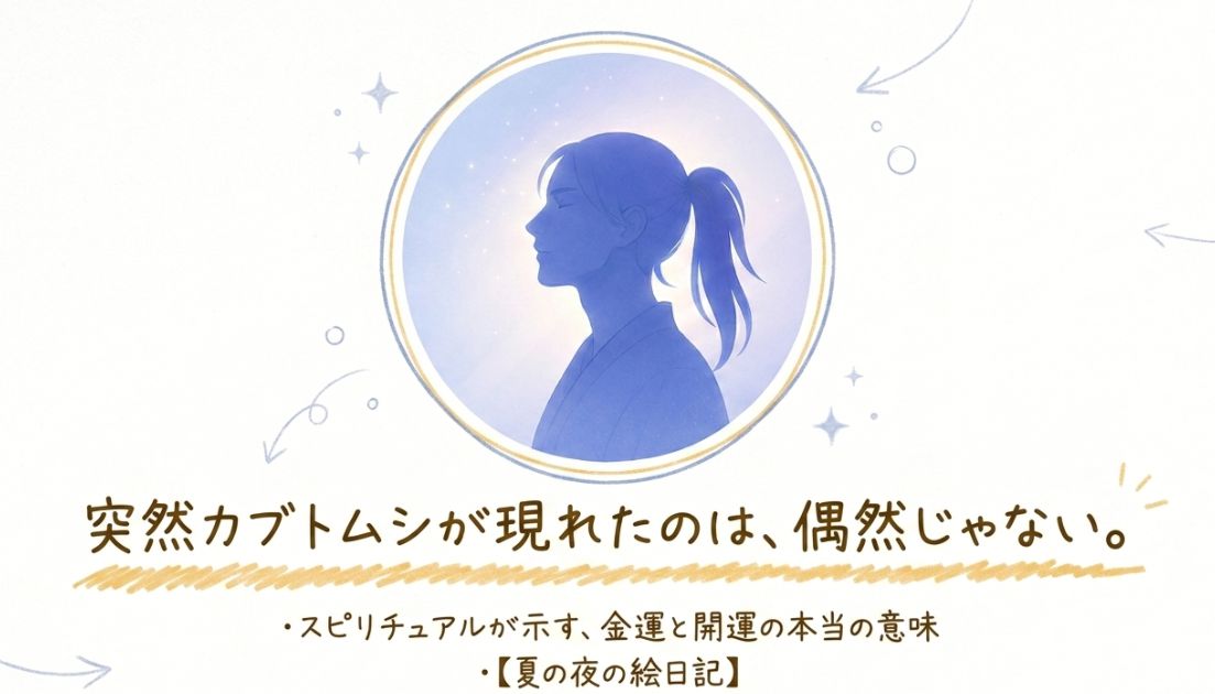 カブトムシのスピリチュアルに金運や開運のサインが隠れている？場所別・色別の意味まとめ